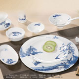 【踏歌圖】陶瓷套裝 藝術(shù)瓷 擺臺陶瓷套裝