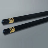 龍游日月 KD10-K 金金葉戒指筷子