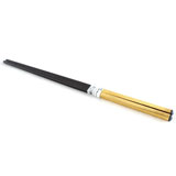嘉達 4-HBK100-063 L30cm黑色磨砂金頭合金筷子