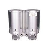 帝仕邦 76230 雙口緞銀半透明皂液器（無鎖）