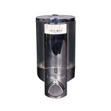帝仕邦 36140 單口鍍鉻半透明皂液器（有鎖）