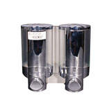帝仕邦 36240 雙口鍍鉻半透明皂液器（有鎖）