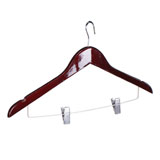 龍之湖 M04WS53 93加肩西服衣架（帶鋼夾）