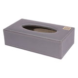 麥爾皮具 長方形紙巾盒（拉絲紋PU）