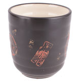 3寸印記橫紋杯（黑）