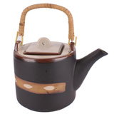 日式茶壺（米黃）