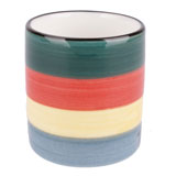 2.5寸直身杯（四色條紋）