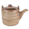 日式茶壺（赤黃）